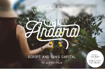 Andara Script Free font