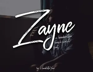 Zayne (free) font