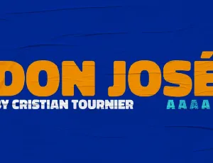 Don JosÃ© Sans Family Free font