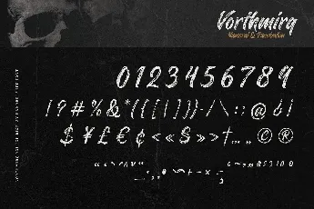 Vorthmirq font