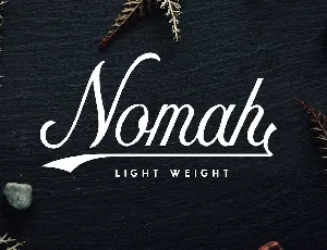 Nomah Light Free font