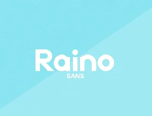 Raino Sans font