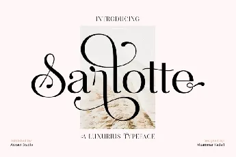 Sarlotte Typeface font