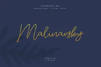 Malinavsky font