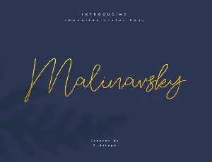 Malinavsky font