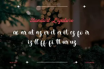 Slack on Christmas Demo font