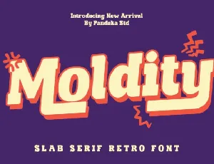 Moldity font