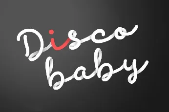 Discobaby font