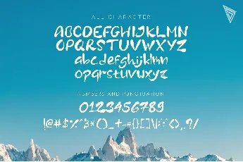 Blue Sky demo font