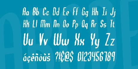 Great Heights BRK font