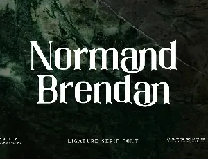 Normand Brendan font