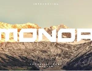 Monoa font