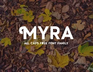 Myra Caps Typeface font
