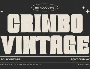 Crimbo Vintage font