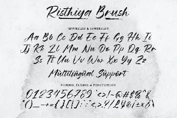 Risthiya font