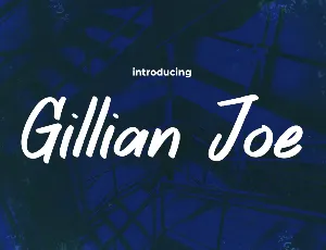 Gillian-Joe font