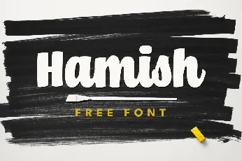 Hamish Free font