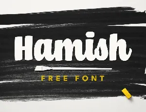 Hamish Free font