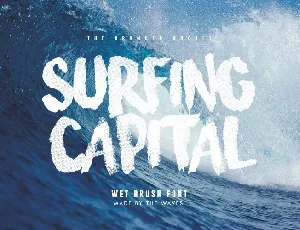 Surfing Capital font