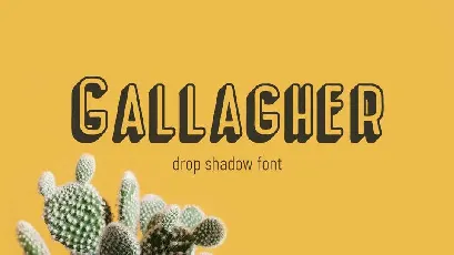 Gallagher Fancy font