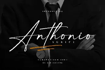 Anthonio font