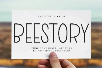 Beestory Display font