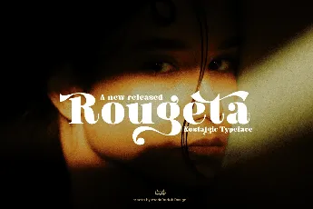 Rougeta DEMO font