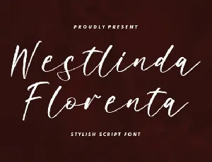 Westlinda Florenta font