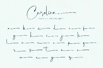 Carolina font