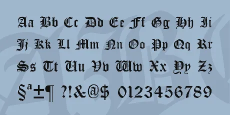 Cloister Black font