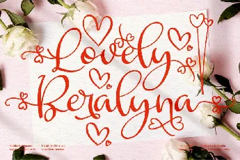 Lovely Beralyna font