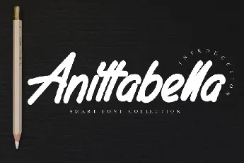 Anittabella Handwritten font