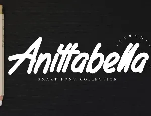 Anittabella Handwritten font