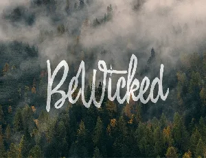 BeWicked font