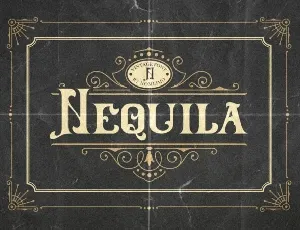 Nequila font