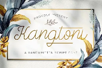 Kangtoni font