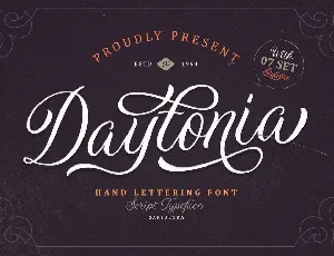 Daytonia font