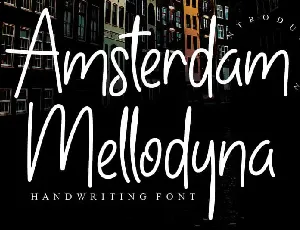 Amsterdam Mellodyna Handwritten font