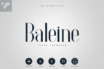 Baleine Serif Typeface font