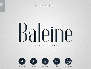 Baleine Serif Typeface font