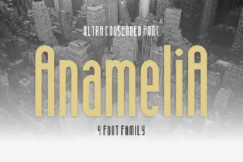 Anamelia Typeface font