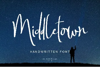 Middletown Brush font