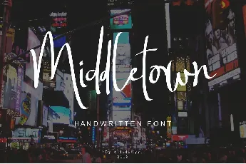 Middletown Brush font