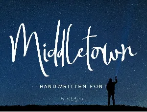 Middletown Brush font