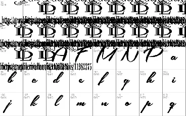 allenois free font