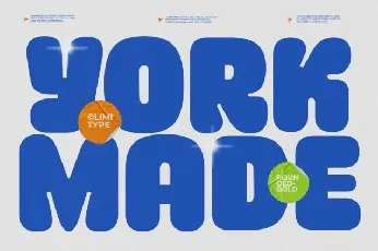 Yorkmade font