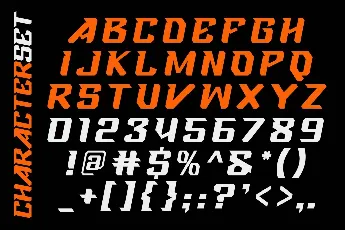 Faster Race font