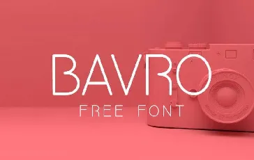 Bavro font