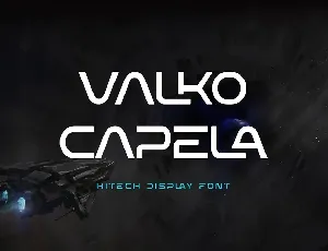 Valko Capela font