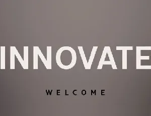 Innovate Family font